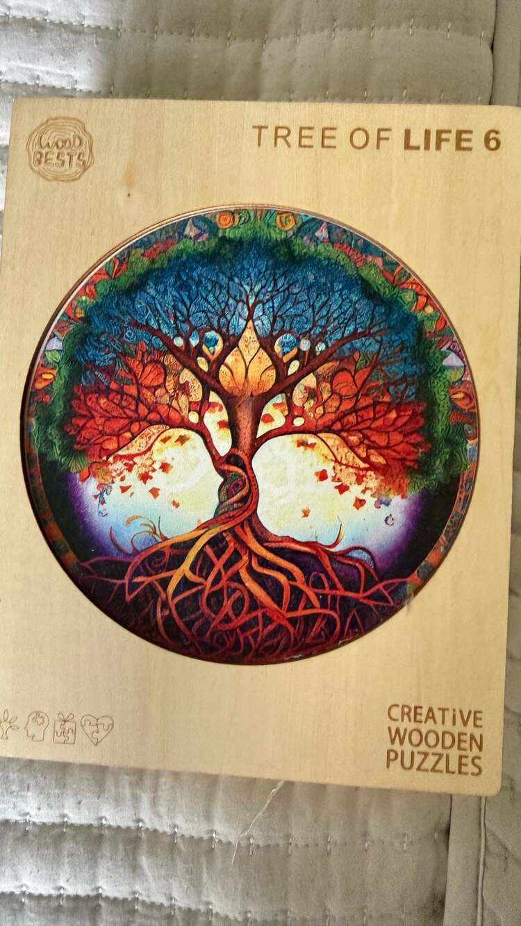 Woodbests Tree of Life 6 Creative Wooden Jigsaw Puzzle Size L (280 pieces)